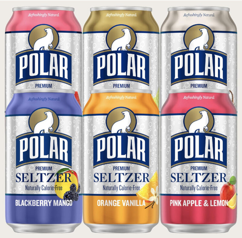 Polar Seltzer 18 Cans - Premium Natural Beverages