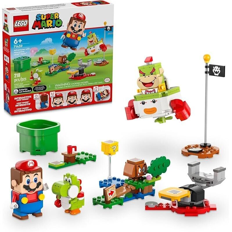 LEGO Super Mario Adventures with Interactive Mario Set