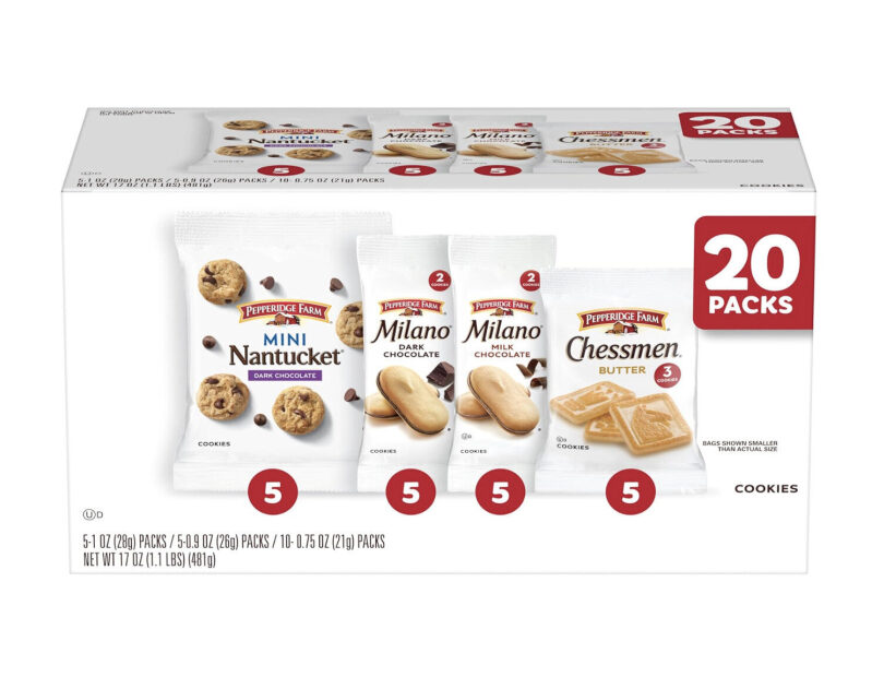 Pepperidge Farm Mixed Assortment Cookies - 20 Packs on Sale