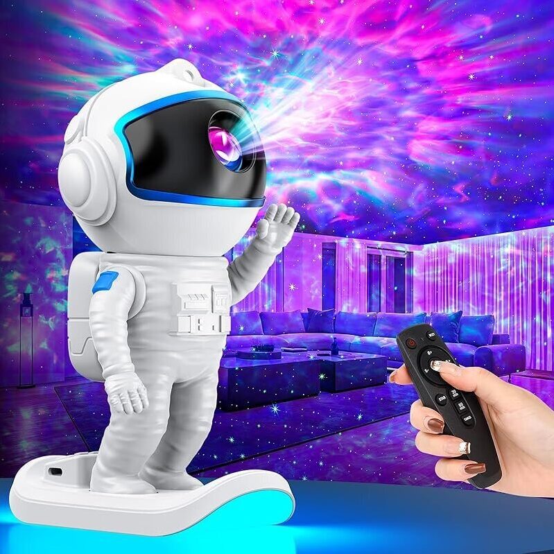 17-Mode Galaxy Nebula Star Projector Night Light - Perfect for Relaxation and Decor