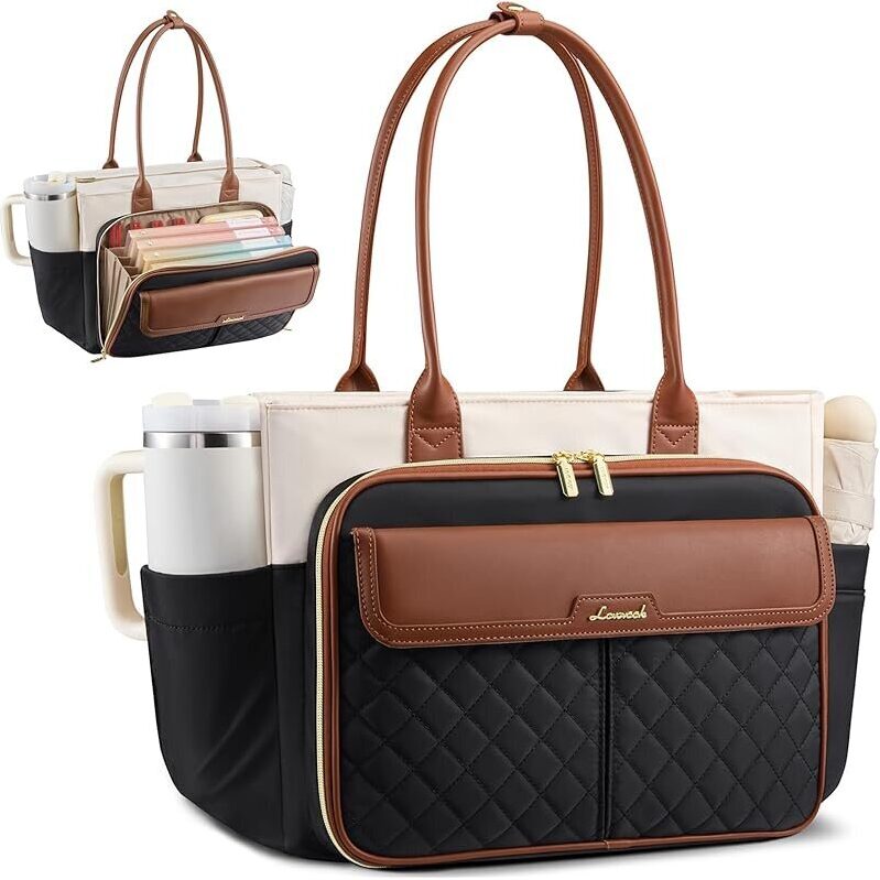 LOVEVOOK Teacher Tote Bag for Women - Professional Organizer