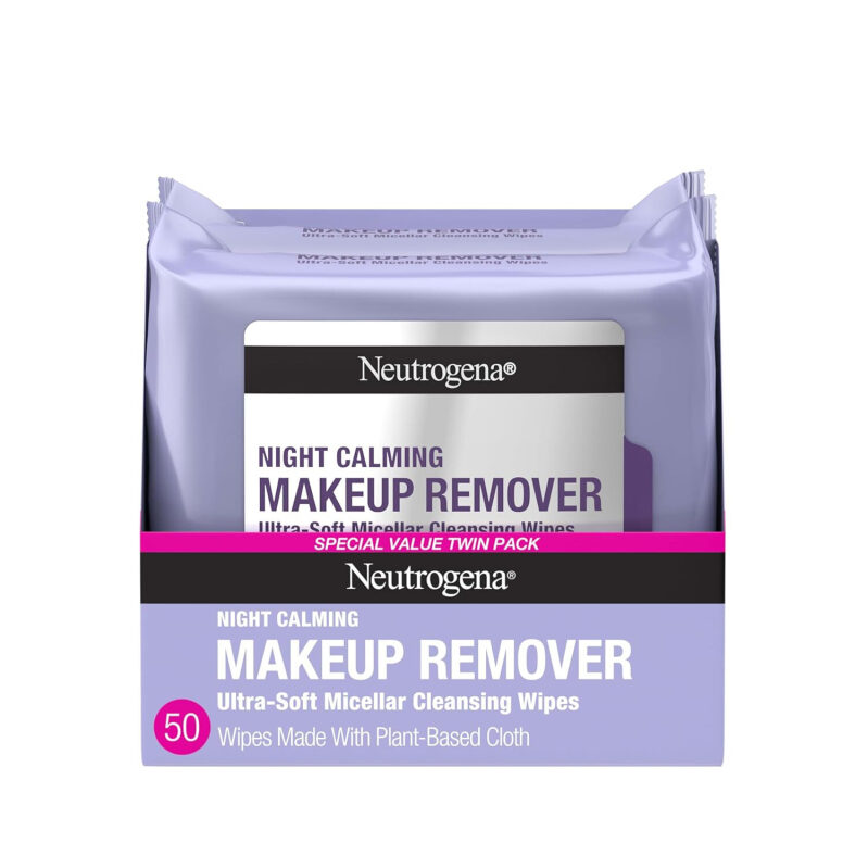 Neutrogena Night Calming Makeup Remover Wipes - 50 Count