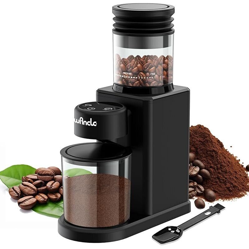 Premium Wancle Conical Burr Coffee Grinder Touch Edition