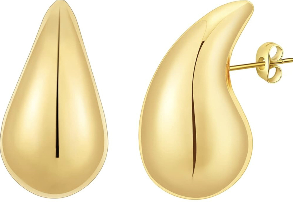Affordable 14K Gold-Plated Fashion Earrings with Prime Shipping!