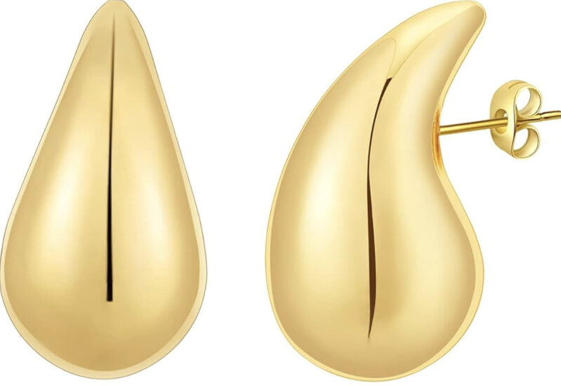 Affordable 14K Gold-Plated Fashion Earrings with Prime Shipping!