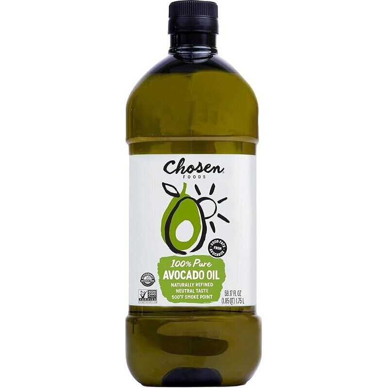 Chosen Foods 100% Pure Avocado Oil for Cooking - 1.75L