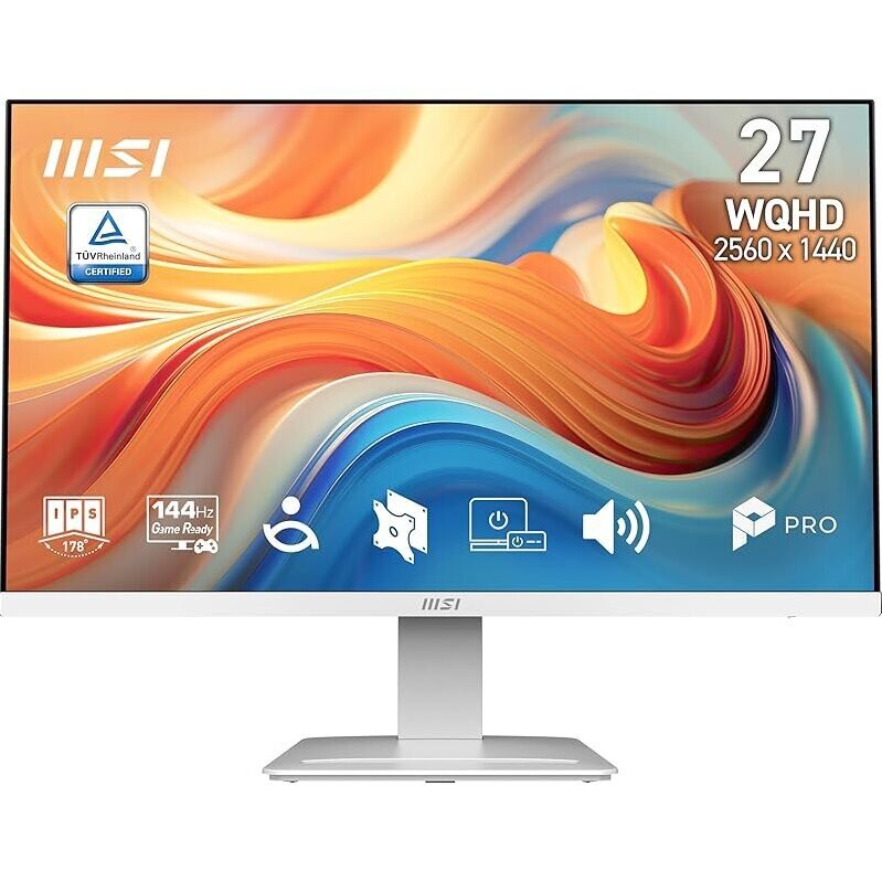 MSI PRO MP273QW E14 27-in WQHD 144Hz Gaming Monitor - Ultimate Visual Experience