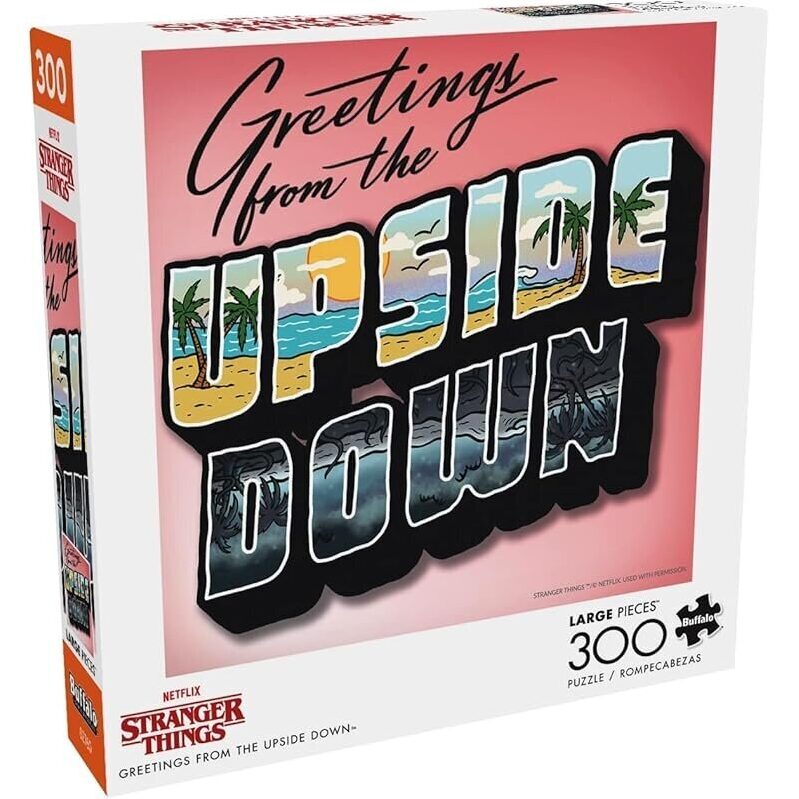Engaging Stranger Things 300-Piece Puzzle for Fans