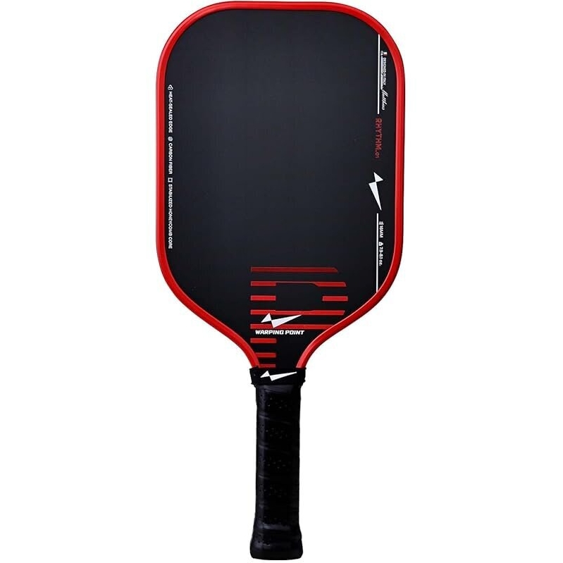 Warping Point Rhythm 16mm Carbon Fiber Pickleball Paddle