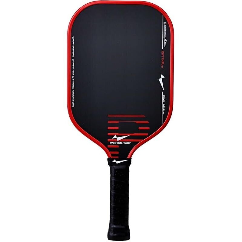 Warping Point Rhythm 16mm Carbon Fiber Pickleball Paddle