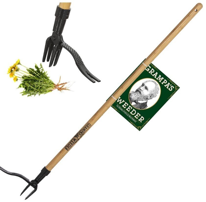 Grampa's Stand-Up Weed Puller with 45