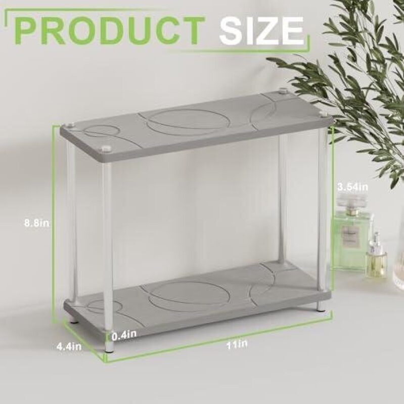 Bathroom Two-Tier Absorbent Stone Shelf - 50% OFF
