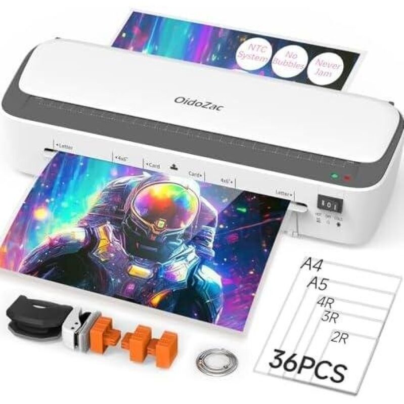 High-Quality 9-Inch Laminator with 36 Pouches - 47% Off