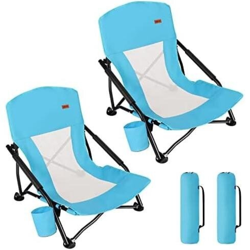 Grab These Foldable Beach Chairs at 50% Off - Perfect for Beach or Camping