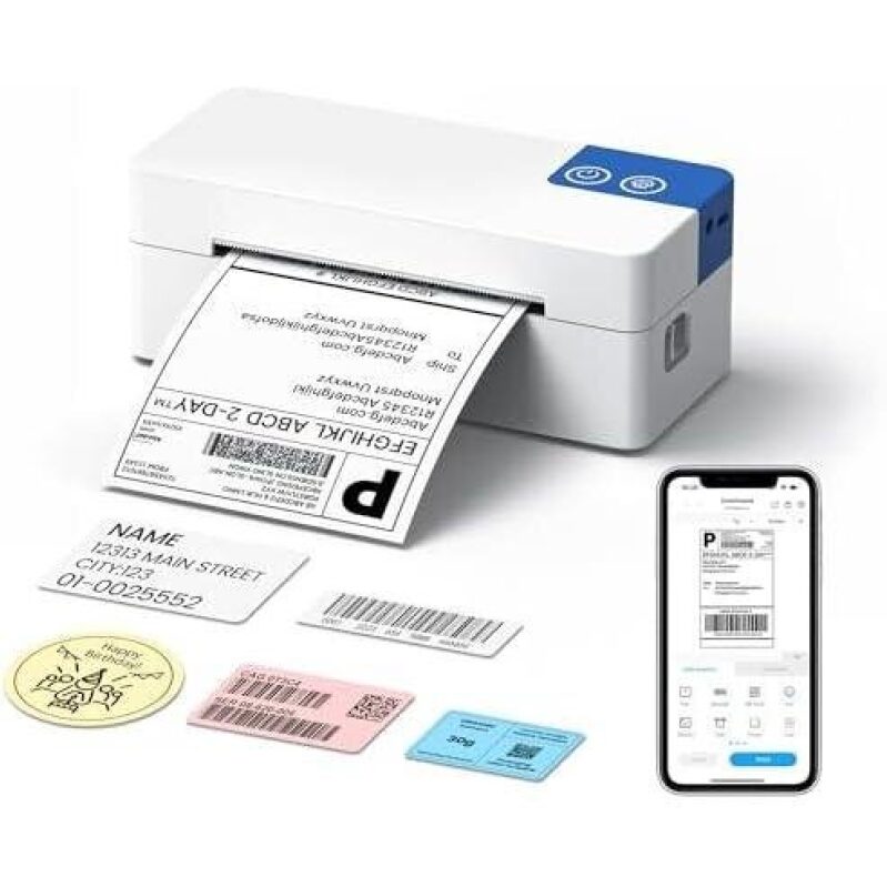 Portable Thermal Label Printer - 63% OFF - Ideal for Small Businesses
