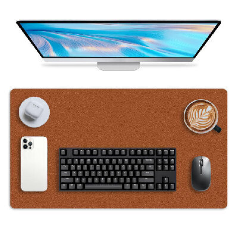 Premium Leather Desk Pad for Enhanced Productivity