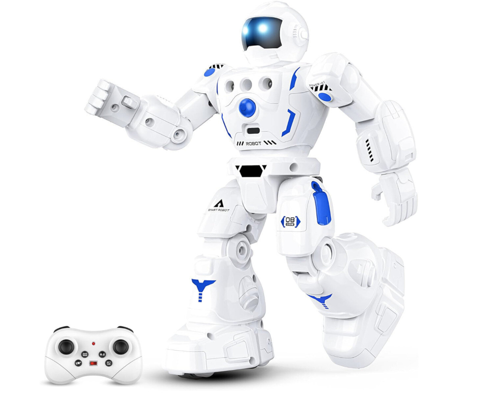 Programmable Interactive Robot Toy for Kids - Gesture Control & Remote Control
