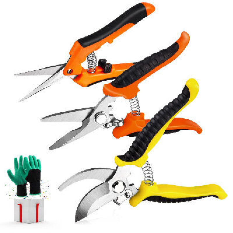 Premium Garden Pruning Shears Set - 3-Piece