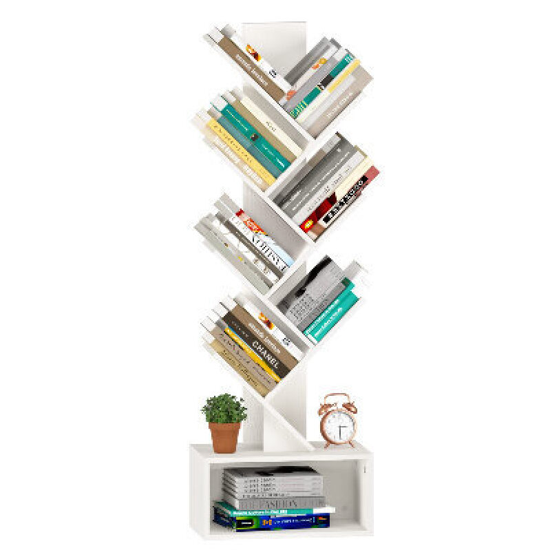 6-Layer Narrow Bookshelf - Maximize Space & Style