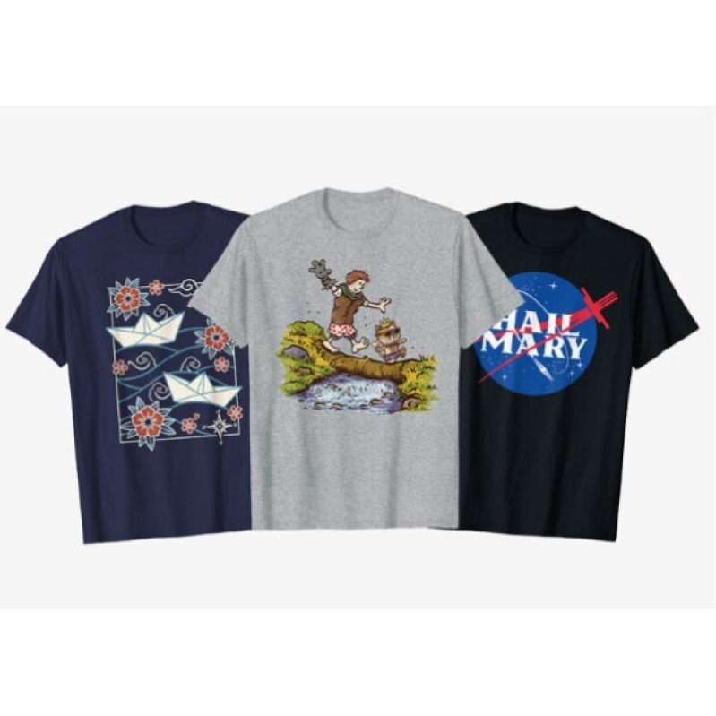 Get 3 Graphic T-Shirts for $18 at Woot
