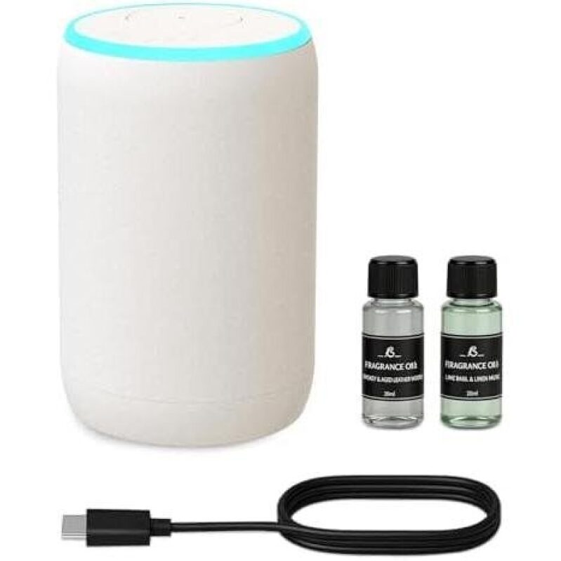 Portable 7 Light/2 Bottles 20mL Oil Aromatherapy Machine Bundle 50% Off