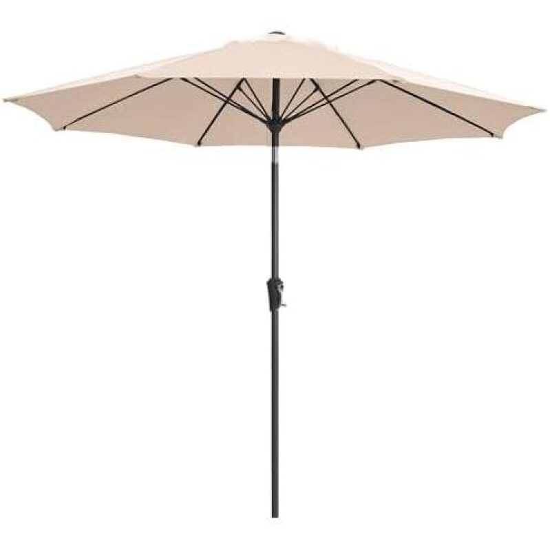 Grab the JEAREY 9FT Outdoor Patio Umbrella at 50% OFF