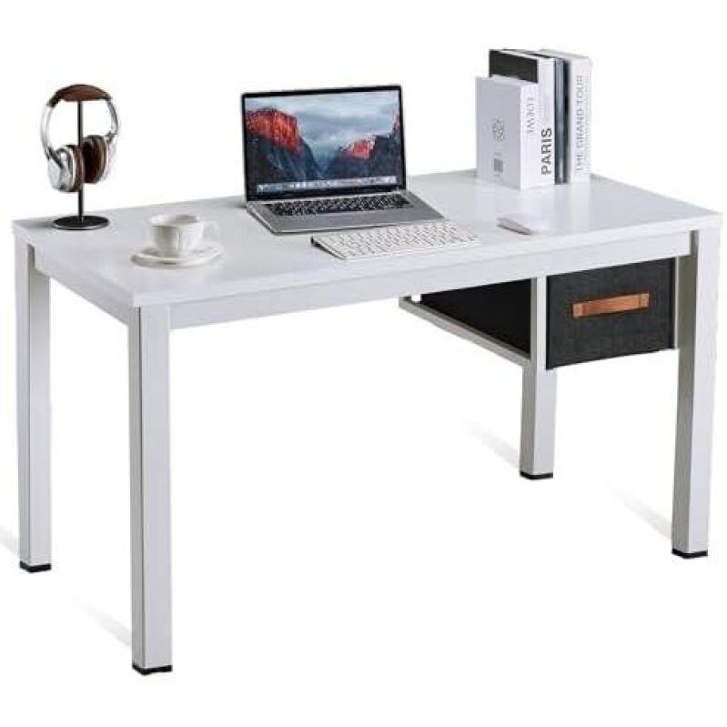 47 Inch Modern Desk with Drawer - 53% Off