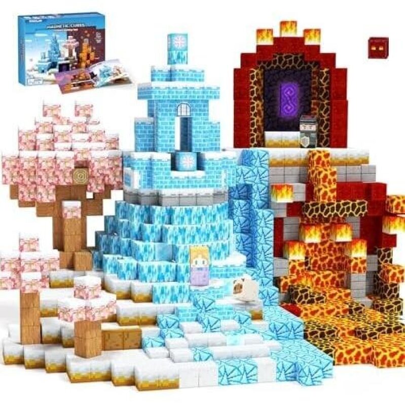 Magnetic Cubes Building Set - Creative Play for Kids