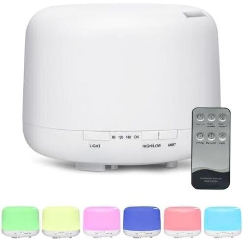 Remote Control Ultrasonic Humidifier with 50% Discount