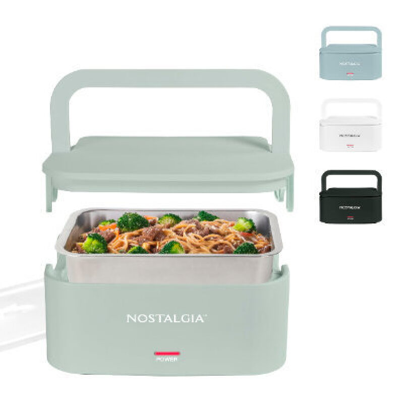 Nostalgia Electric Rice Cooker - 32oz Stainless Steel Food Warmer
