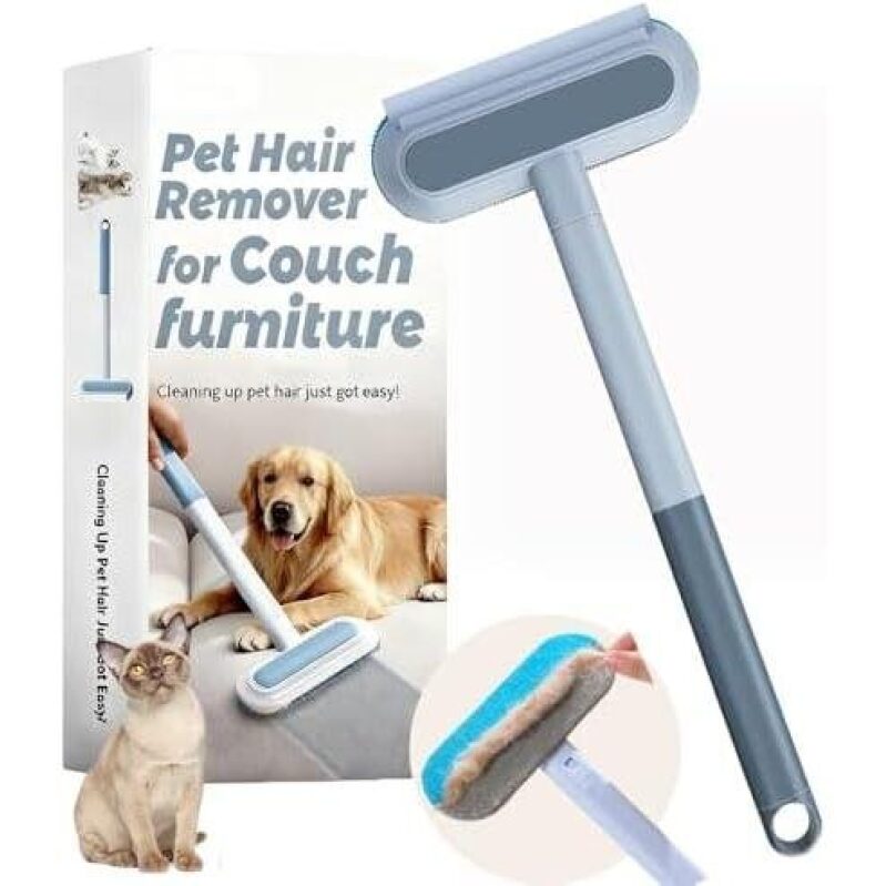 Pet Hair Remover Brush - Efficient, Easy Clean for All Furniture
