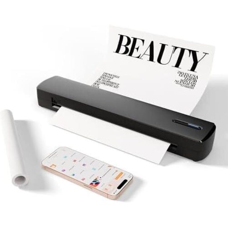 C80 Portable A4 Thermal Printer - 50% Off Today