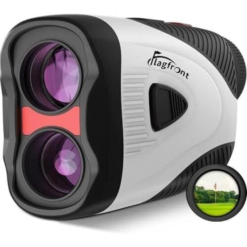 FlagFront Golf Rangefinder - 1000 Yards, 6x Magnification, 62% Discount