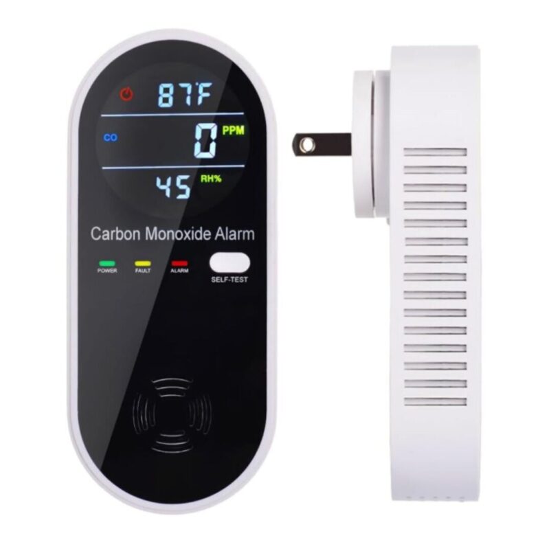3-in-1 Carbon Monoxide Detector with Temperature & Humidity for $20
