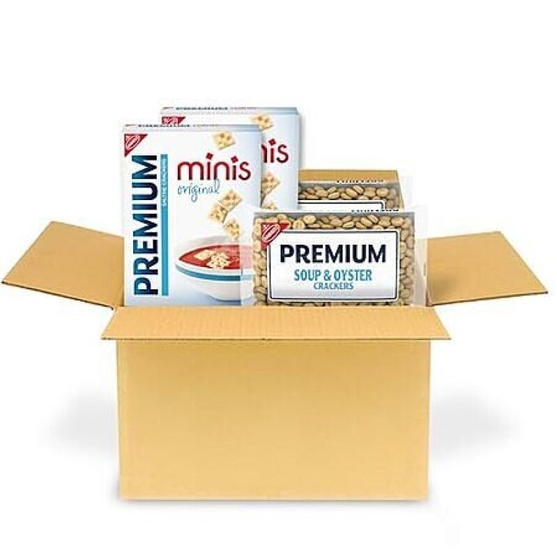 Exclusive Deal: Premium Crackers 2-Pack - Mini Saltine & Soup & Oyster Crackers