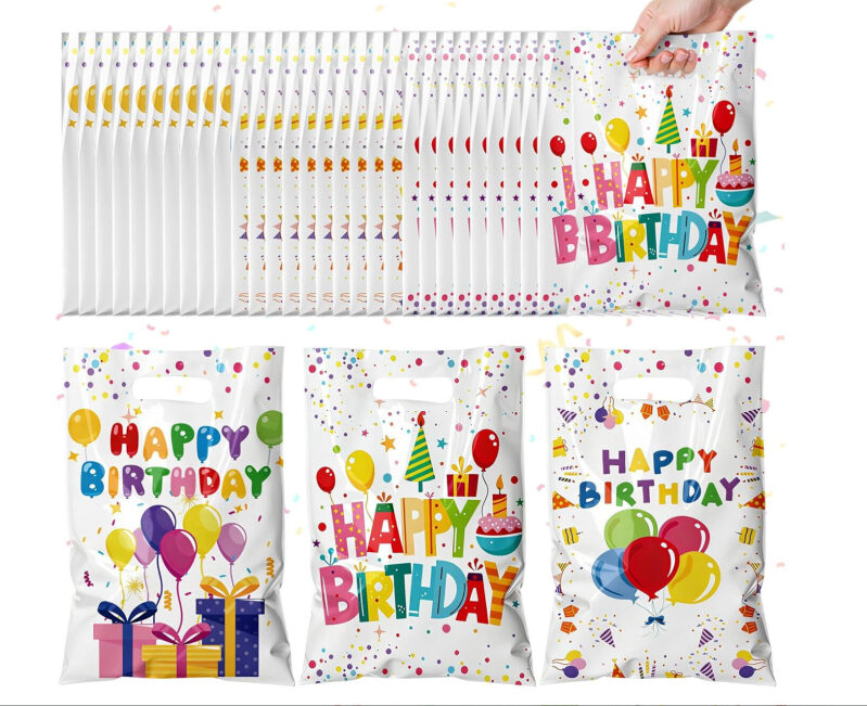 Affordable Bulk Birthday Party Bags - 30 Pack