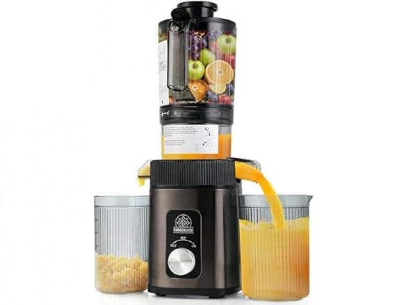 FAB&DELUXE Cold Press Juicer - 34oz Juicer Machine with 4.3