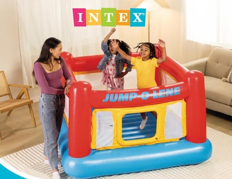 Intex Inflatable Jump-O-Lene Trampoline Bounce House for Kids