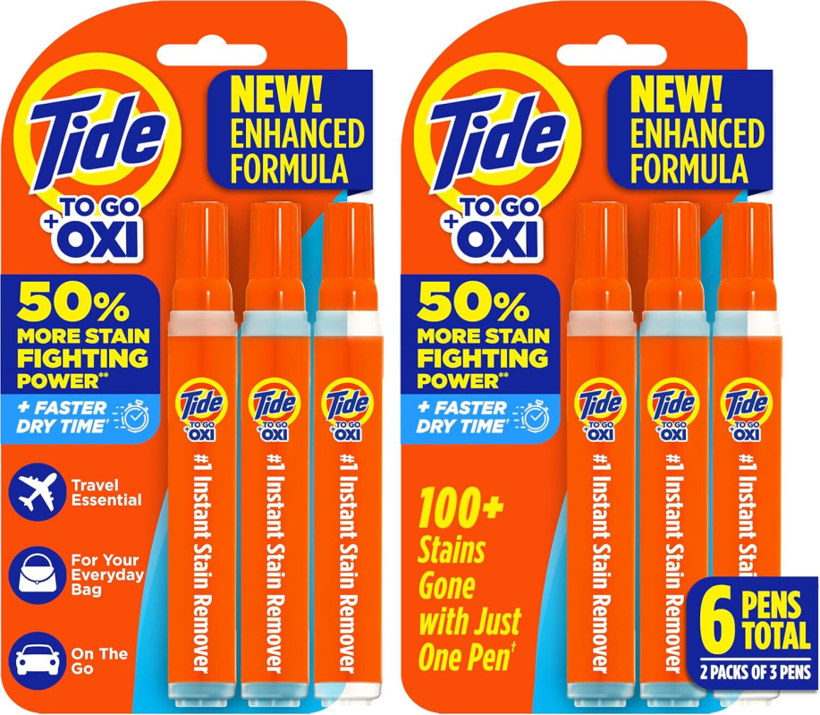 Tide Go Anywhere Stain Remover Pens - Portable Stain Solution