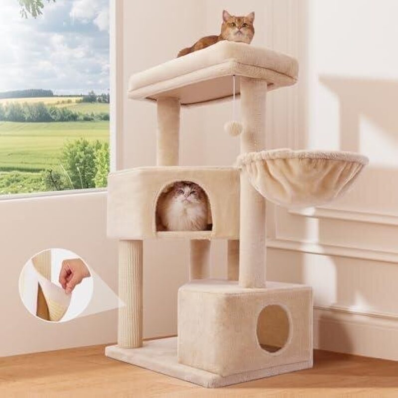 Gardner 41-Inch Heavy Duty Washable Cat Tree - 52% OFF