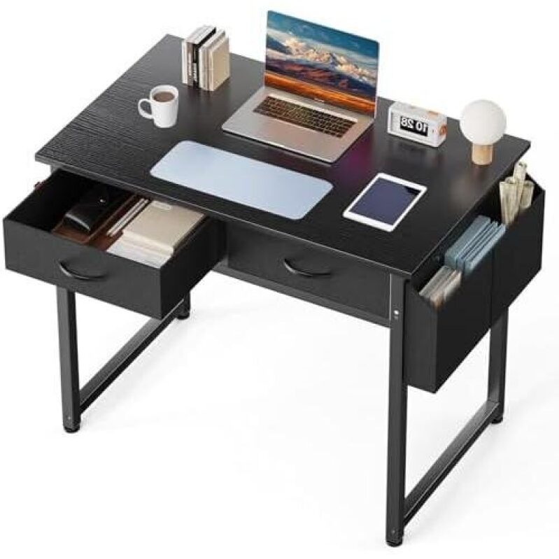 DUMOS 32-Inch Gaming Desk with Drawers - 40% Off
