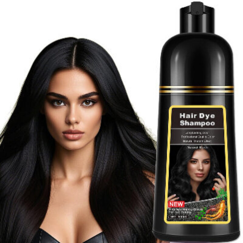 Triple-Action Hair Dye Shampoo - 500ml