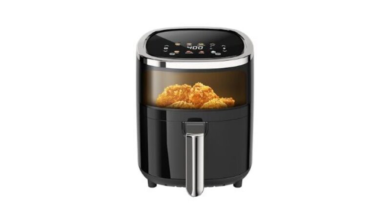WHUTO Compact Air Fryer - Smart, Efficient, and Healthy Cooking