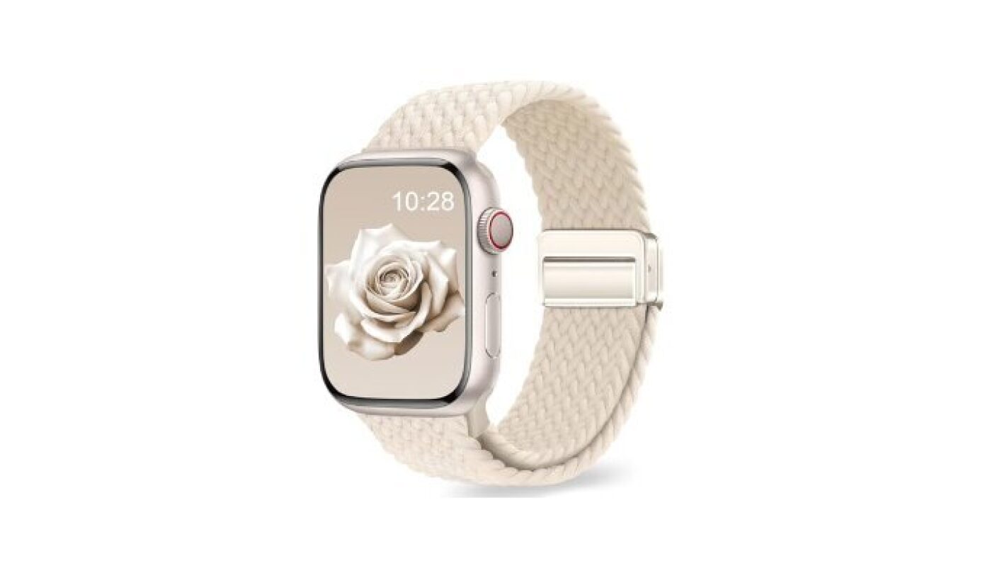 EVIE BAND Stretchy Braided Nylon Band for Apple Watch