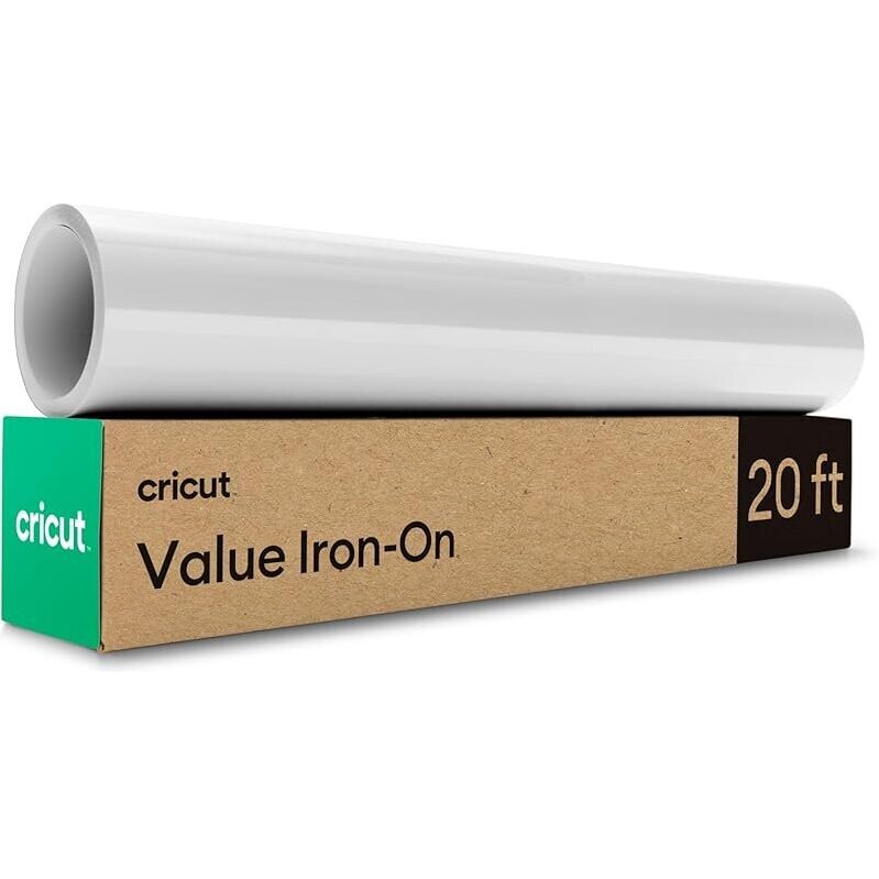 Affordable Cricut Value Iron-On Heat Transfer Vinyl - 12 in x 20 ft