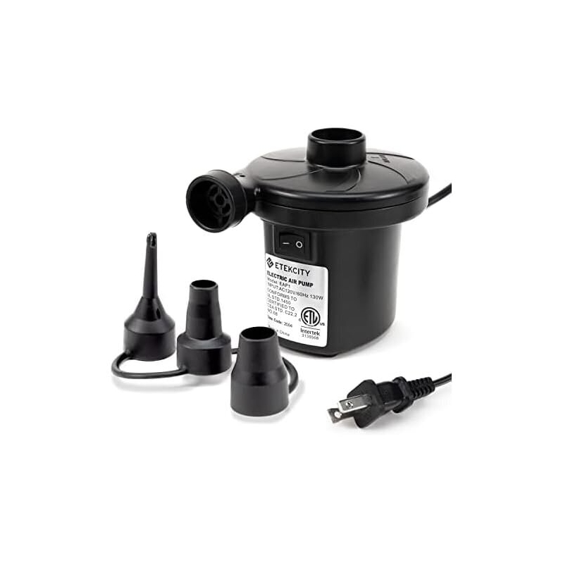 High-Efficiency Etekcity Air Pump for Inflatables - Quick Fill & High Pressure