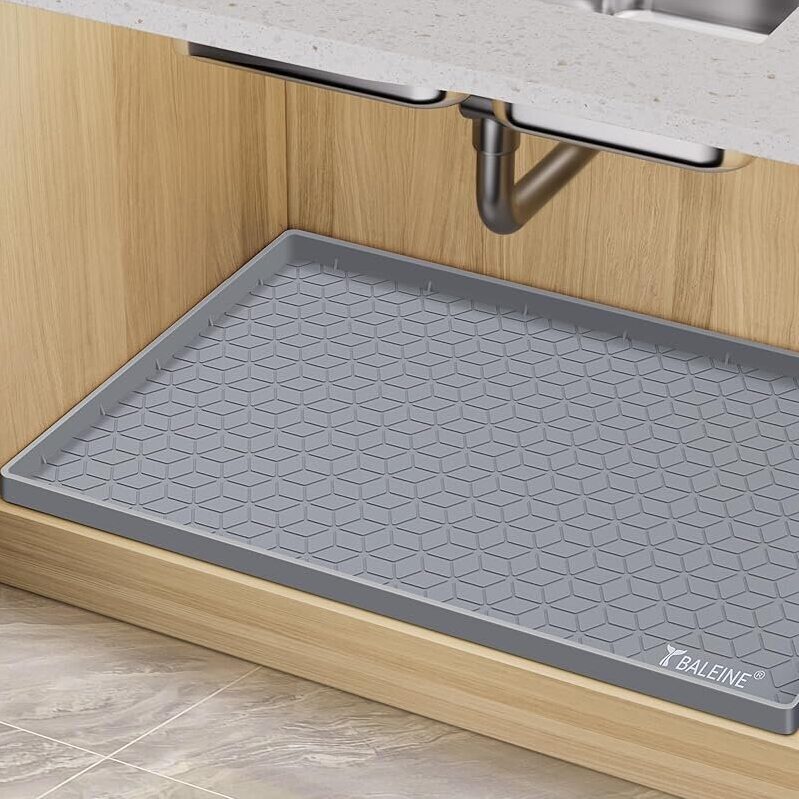 Baleine 34-in x 22-in Under Sink Mat - Essential Kitchen Protection