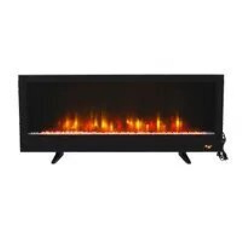 48-Inch Wall Mount Electric Fireplace - Modern Warmth for Your Home
