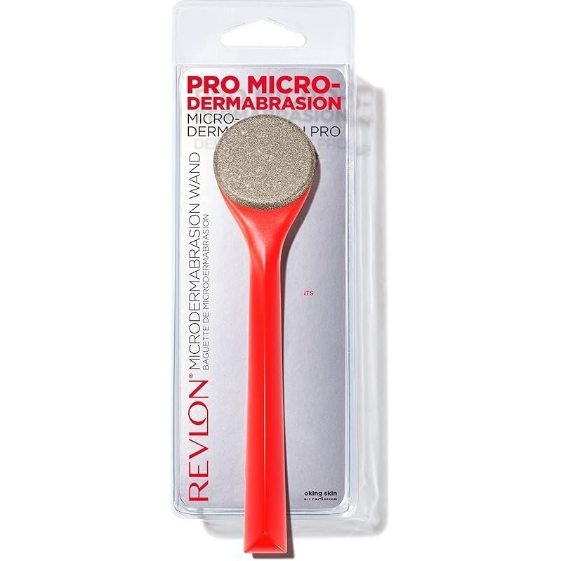 Revlon Microdermabrasion Wand with Real Diamond Grit for Effective Skin Exfoliation
