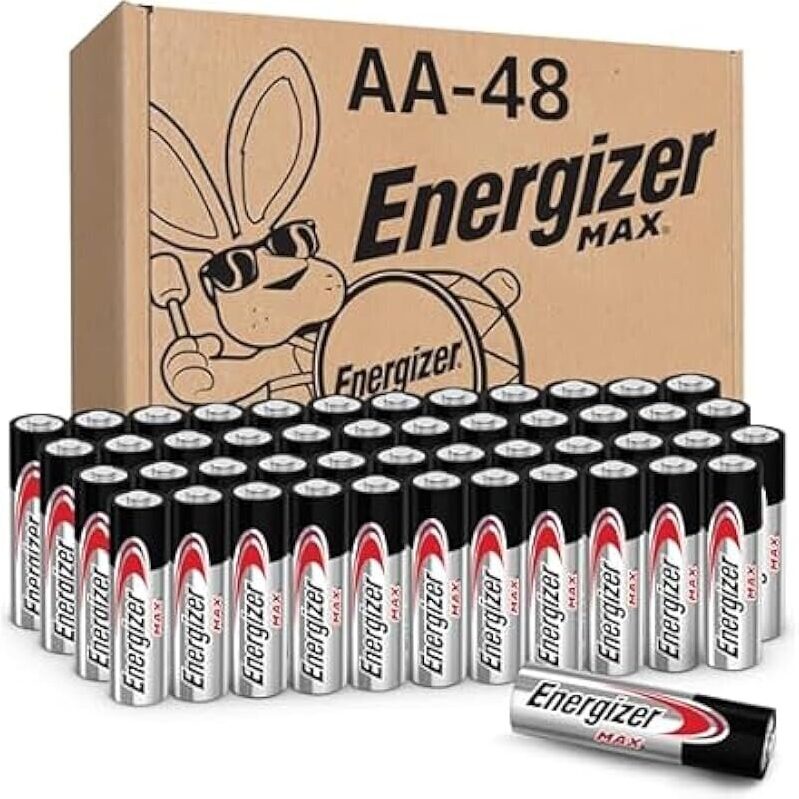 Energizer MAX AA Alkaline Batteries - 48ct